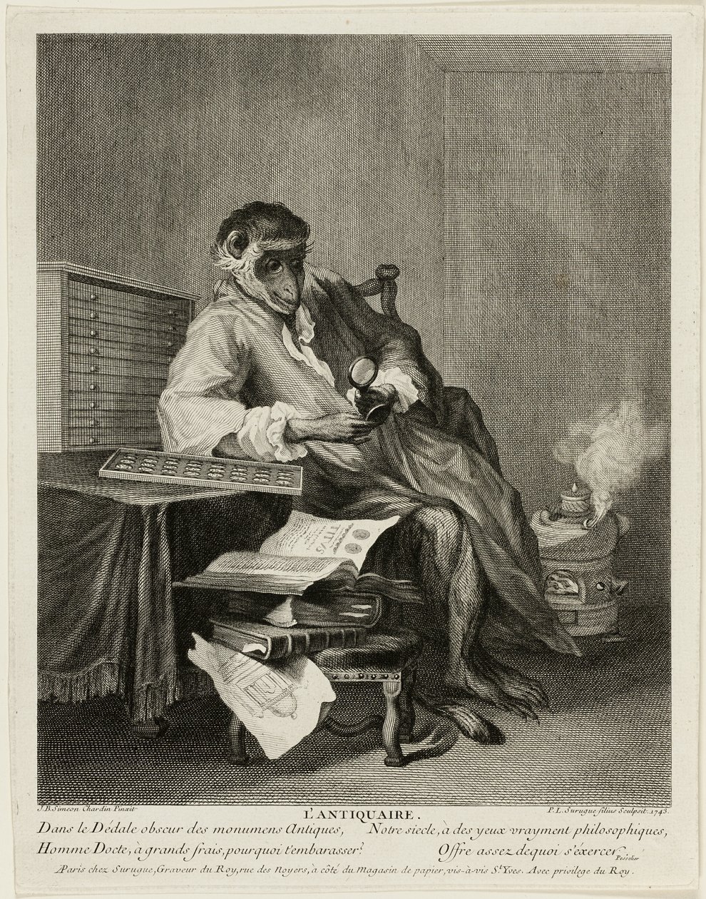 Apantikvarien av Pierre Louis de Surugue