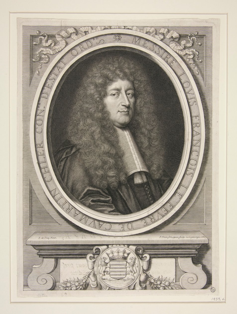 Louis Fran?ois le F?vre de Caumartin (1624-1687) av Pierre Louis van Schuppen