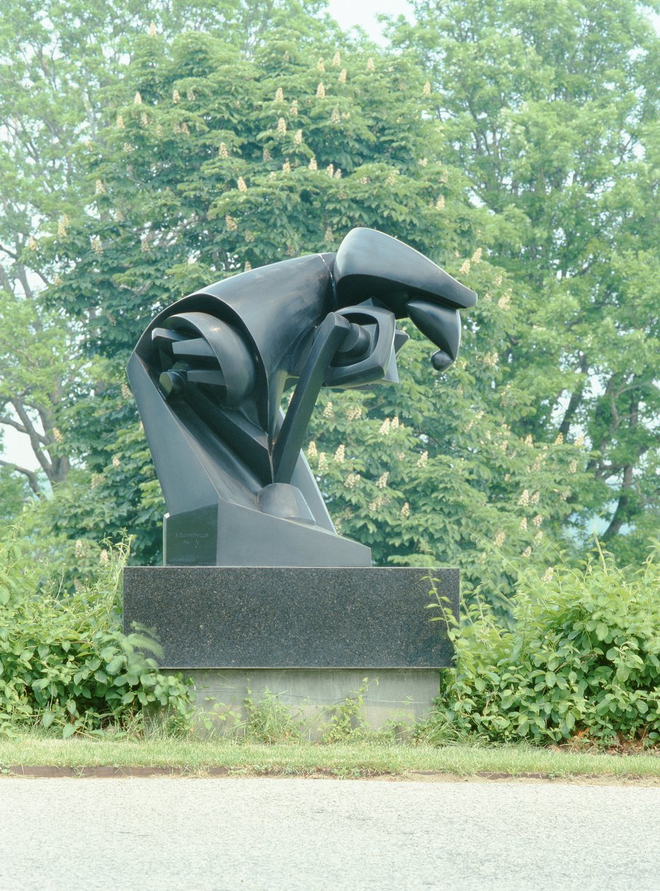 Hästen, 1914 (brons) av Pierre Maurice Raymond Duchamp Villon