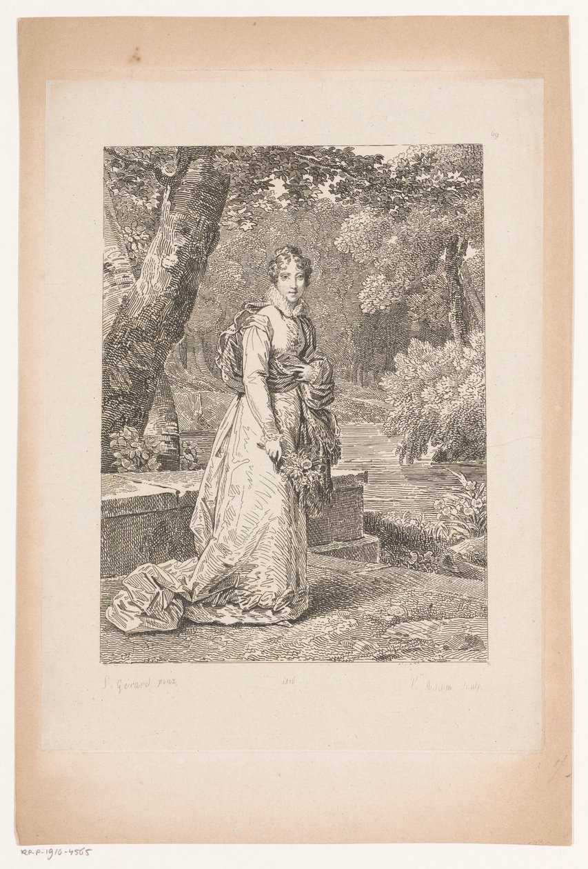 Porträtt av Eugenie Adelaide d
