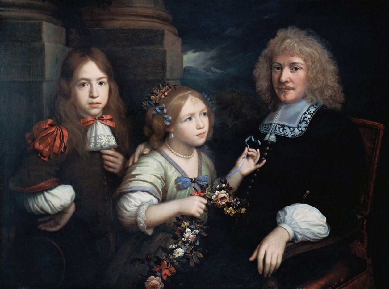 En familjegrupp av Pierre Mignard