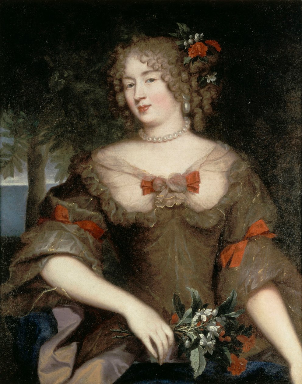 Françoise-Marguerite de Sévigné, grevinna av Grignan (1648-1705), omkring 1669. av Pierre Mignard