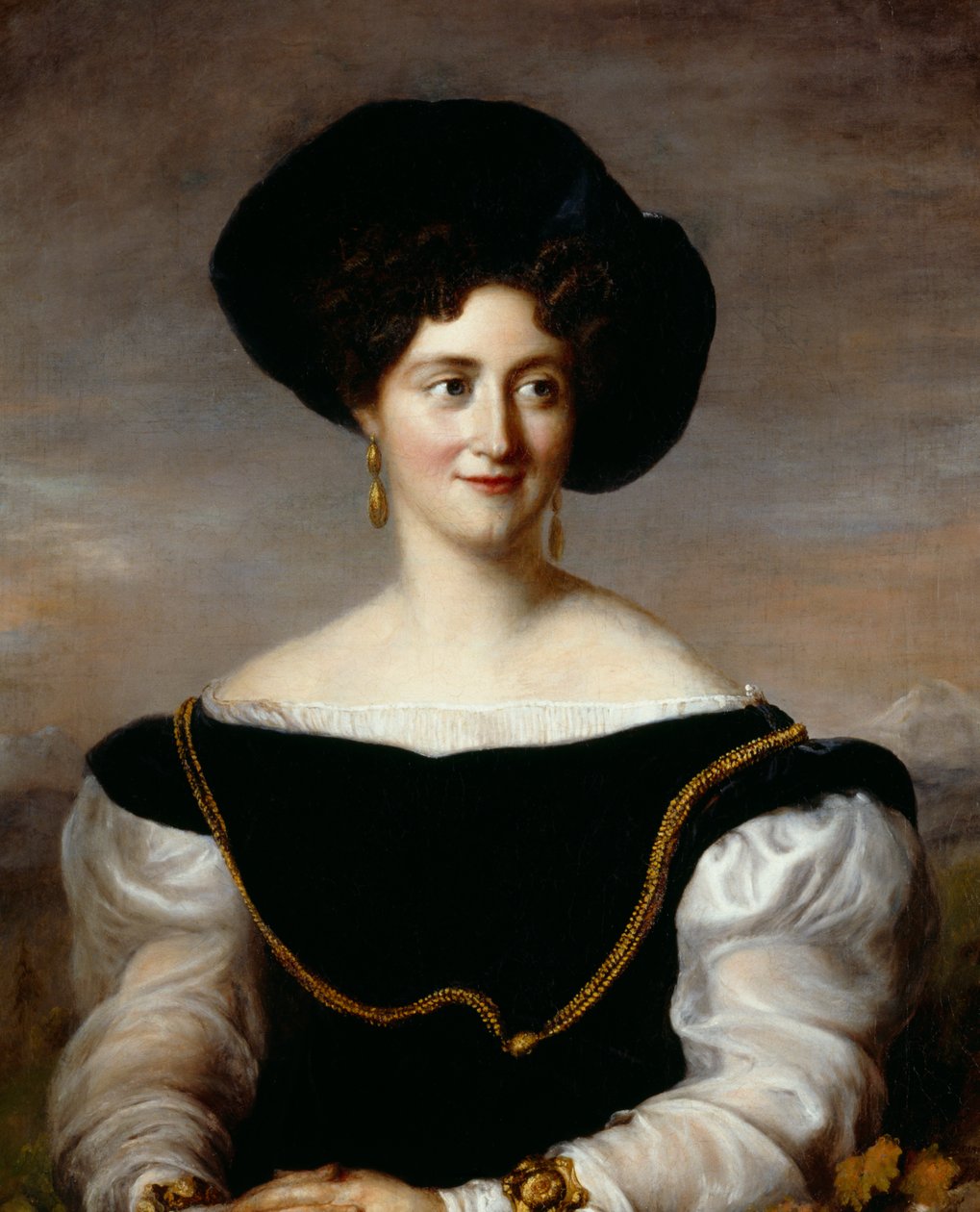 Charlotte Webster (olja på duk) av Pierre Nicolas Legrand