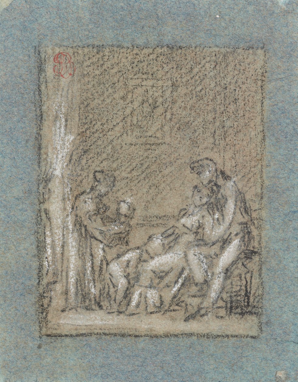 Studie för en familj i ödeläggelse av Pierre Paul Prud