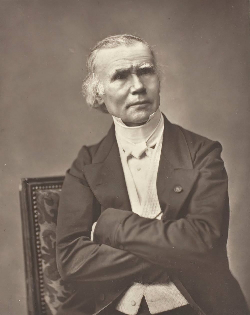 Alfred-Armand-Louise-Marie Velpeau fransk kirurg och anatom, 1795-1867, ca. 1867. av Pierre Petit
