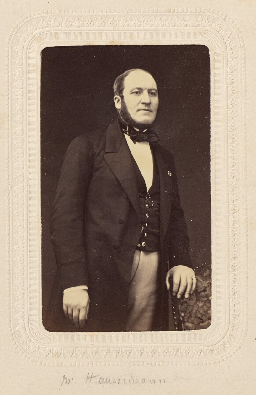Baron Georges Eugène Haussmann (1809 - 1891) av Pierre Petit