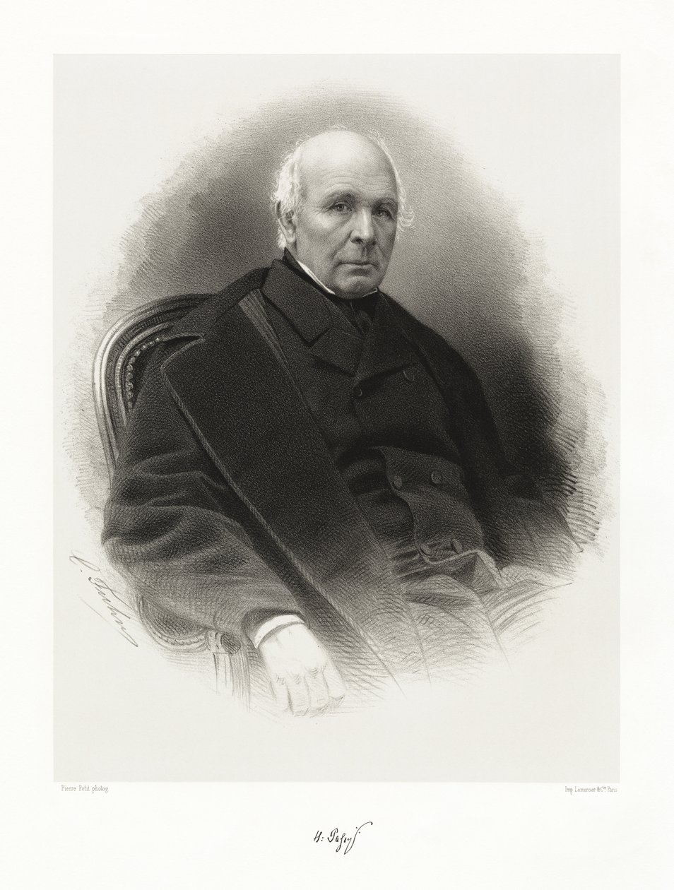 Hippolyte Passy, 1865-66 av Pierre Petit