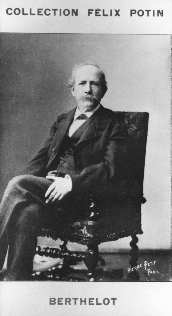 Pierre Eugene Marcellin Berthelot, fransk organisk kemist och politiker, c1885 av Pierre Petit