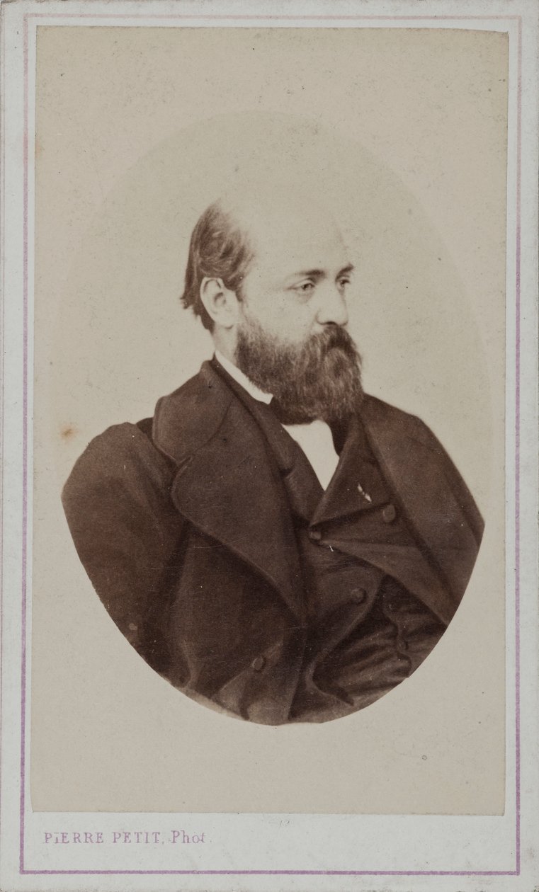 Porträtt av Henri Murger 1822-1861, 1861. av Pierre Petit