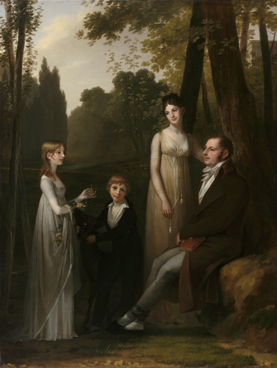 Porträtt av Rutger Jan Schimmelpenninck och hans familj Porträtt av Rutger Jan Schimmelpenninck och hans familj av Pierre Prud