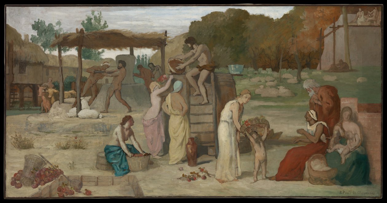 Cider av Pierre Puvis de Chavannes