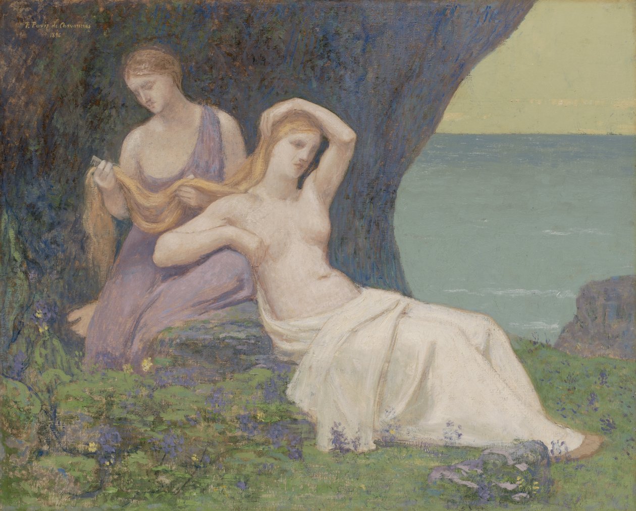 I Ljungen av Pierre Puvis de Chavannes