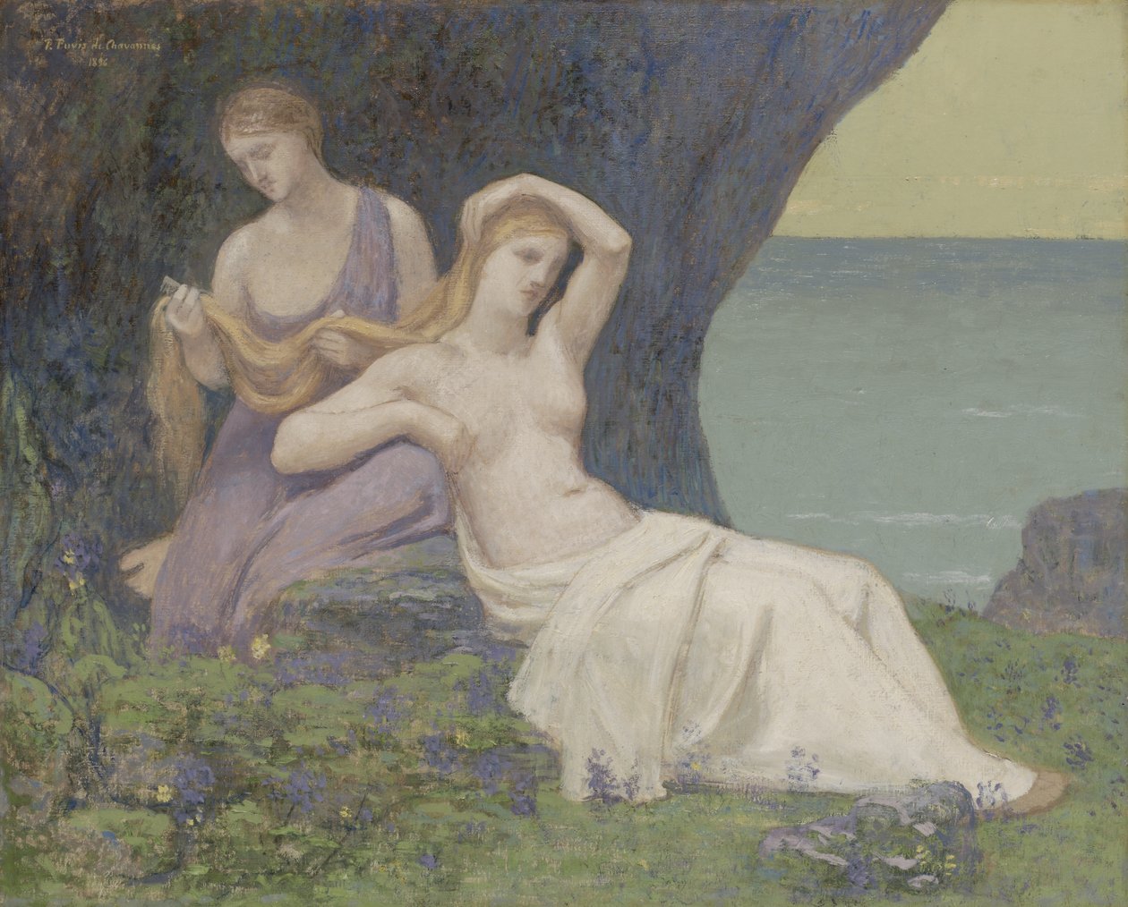 I Ljungen av Pierre Puvis de Chavannes