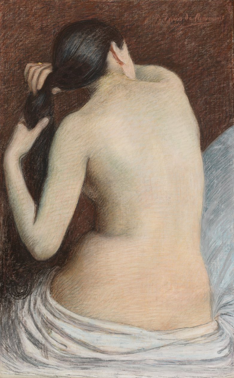Modell av Pierre Puvis de Chavannes