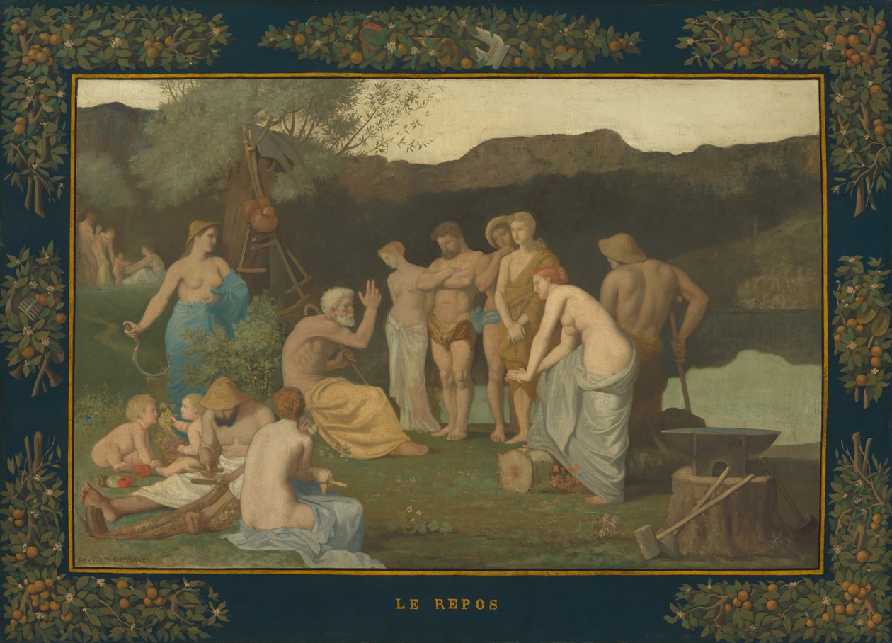 Vila av Pierre Puvis de Chavannes
