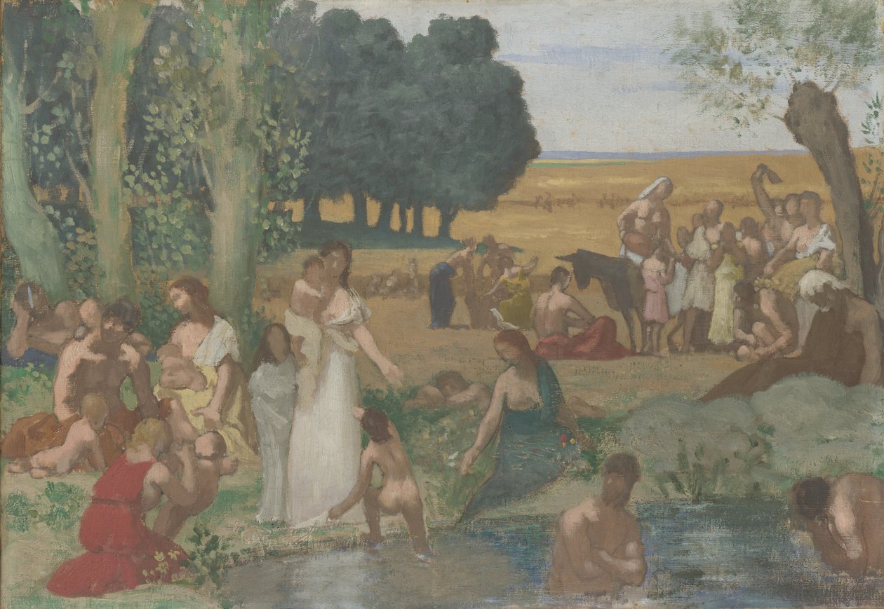Sommaren före 1873 av Pierre Puvis de Chavannes