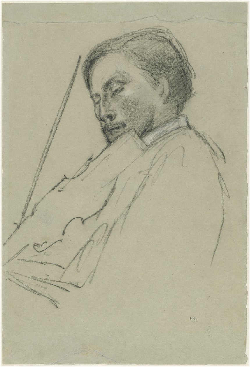 Violinisten av Pierre Puvis de Chavannes