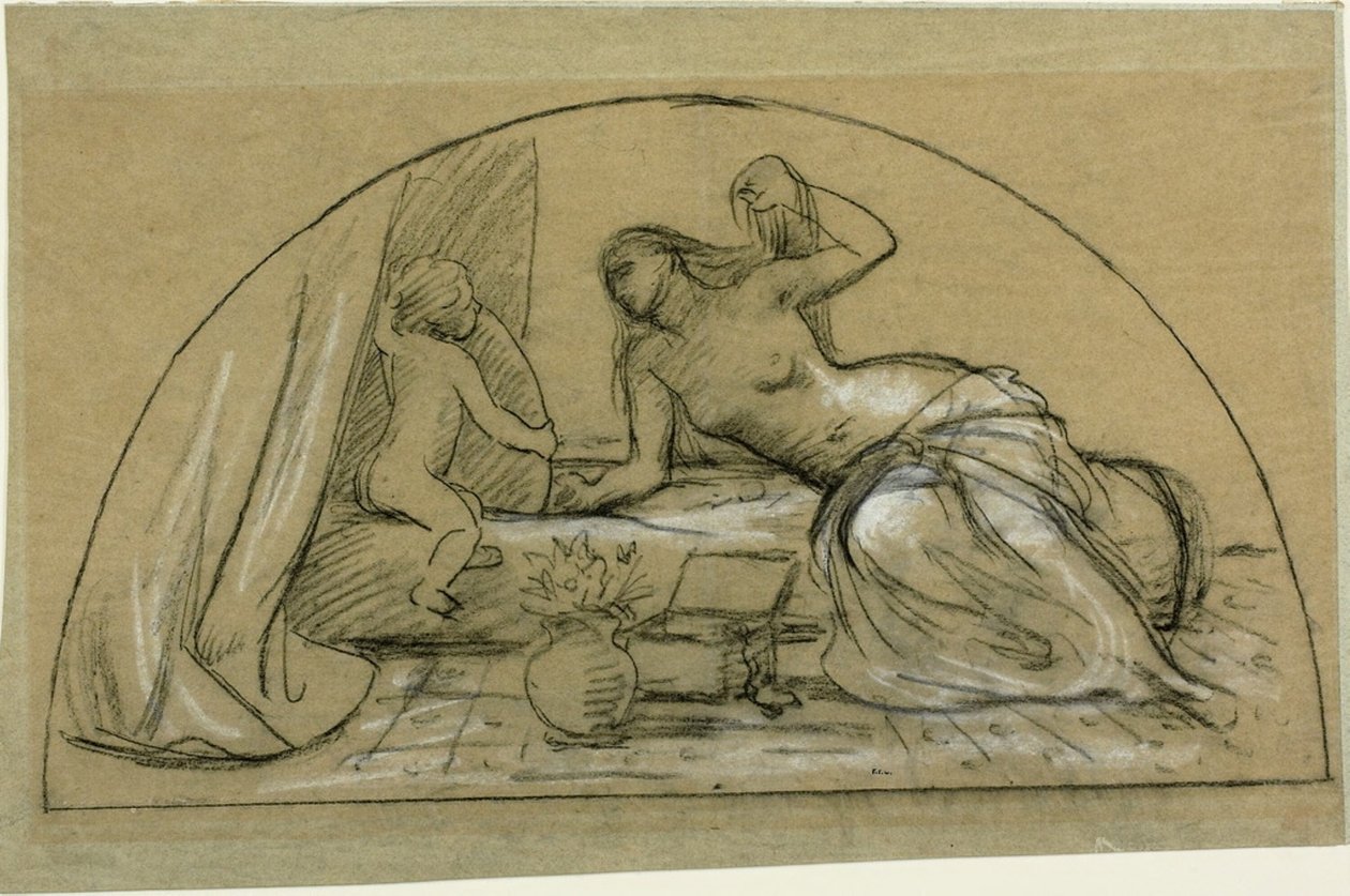 Venus fåfänga: Parisiska dygder av Pierre Puvis de Chavannes