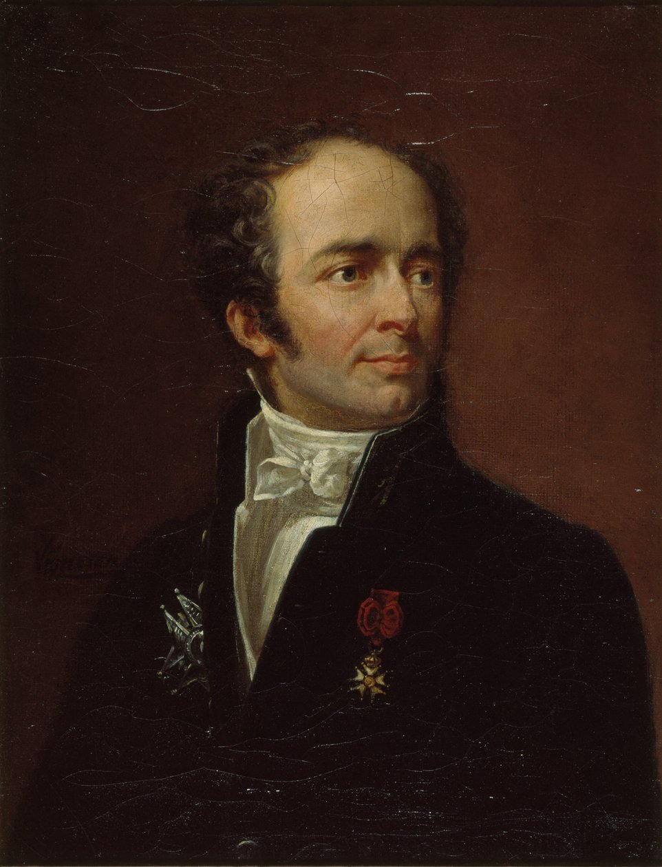 Porträtt av general Maximilien Foy 1775-1825, ca 1820. av Pierre Roch Vigneron