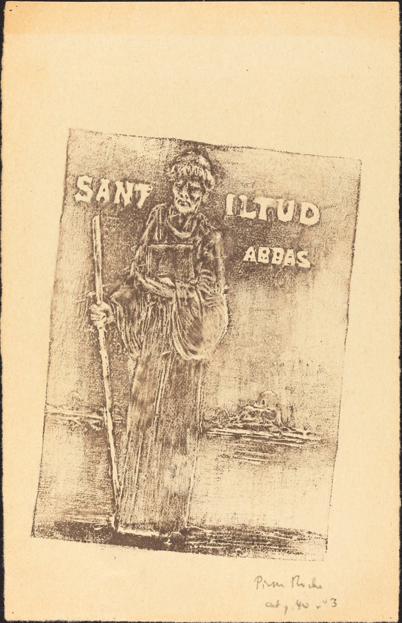 Sankt Iltud av Pierre Roche