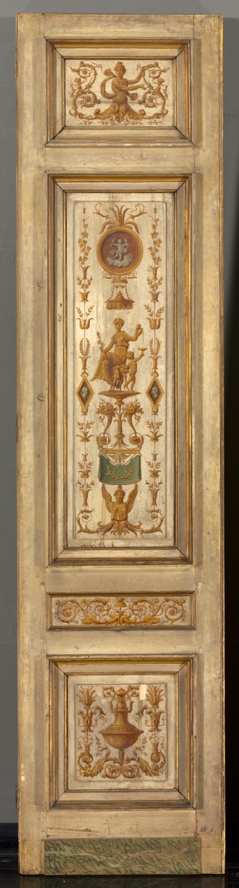 Dubbelbladiga dörrar, 1790-tal. av Pierre Rousseau