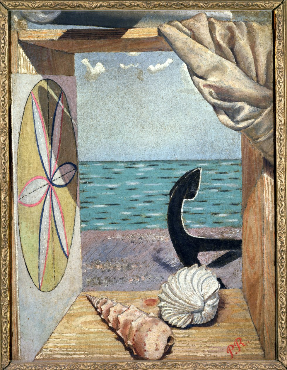 Stilleben med snäckor, c.1930 av Pierre Roy