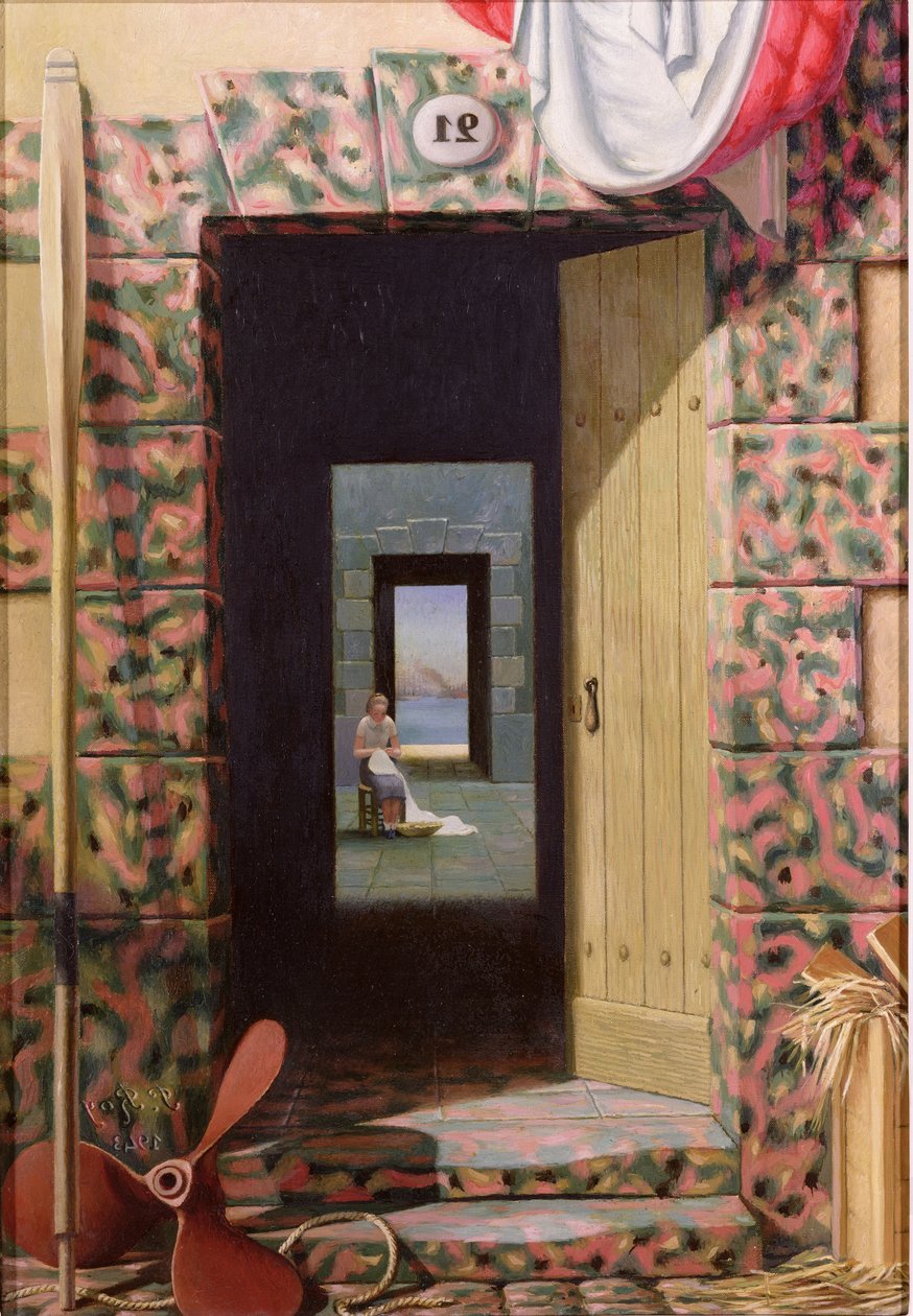 Hamnvägen av Pierre Roy