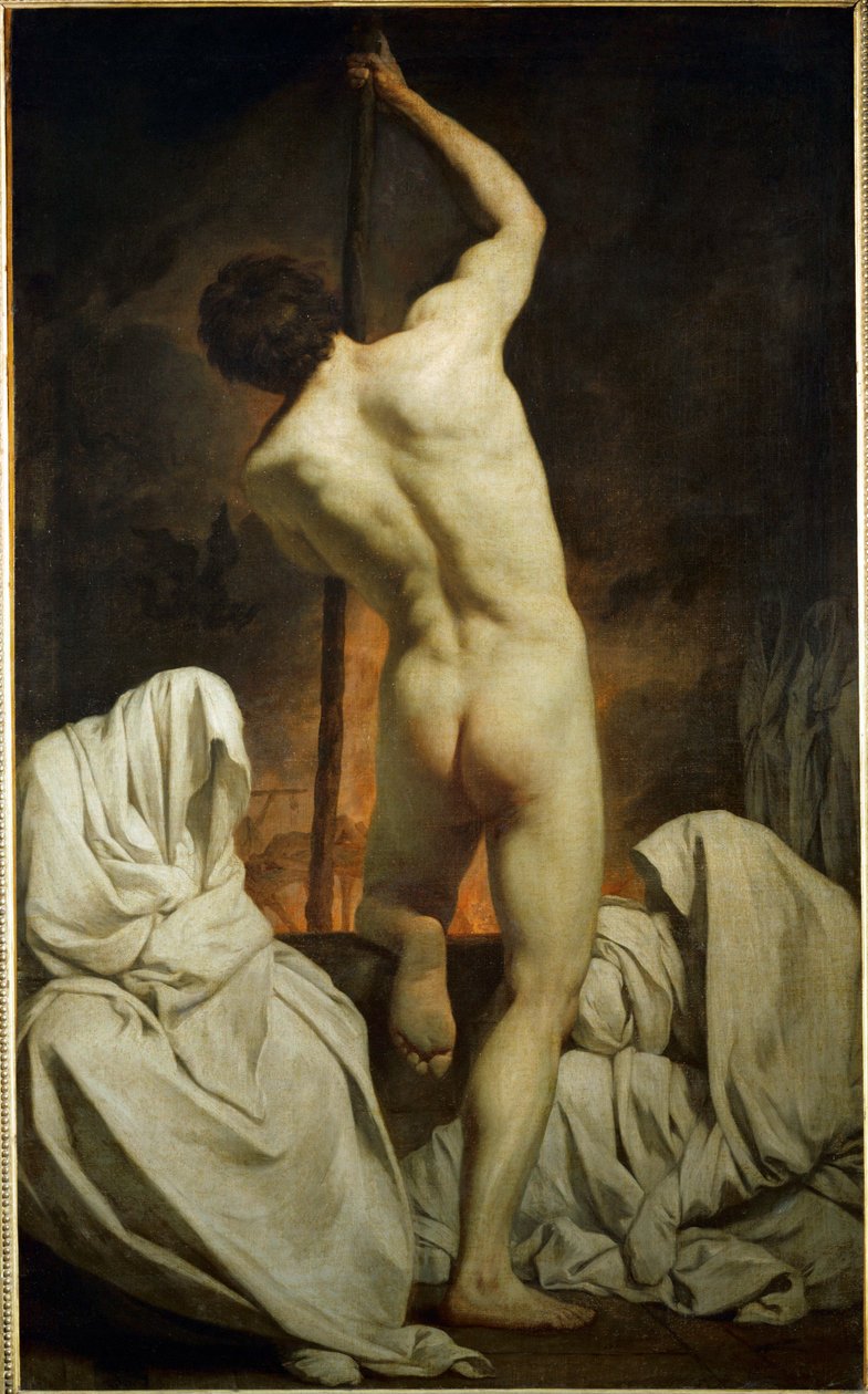 Charon passant les ombres - Charon i underjorden... av Pierre Subleyras