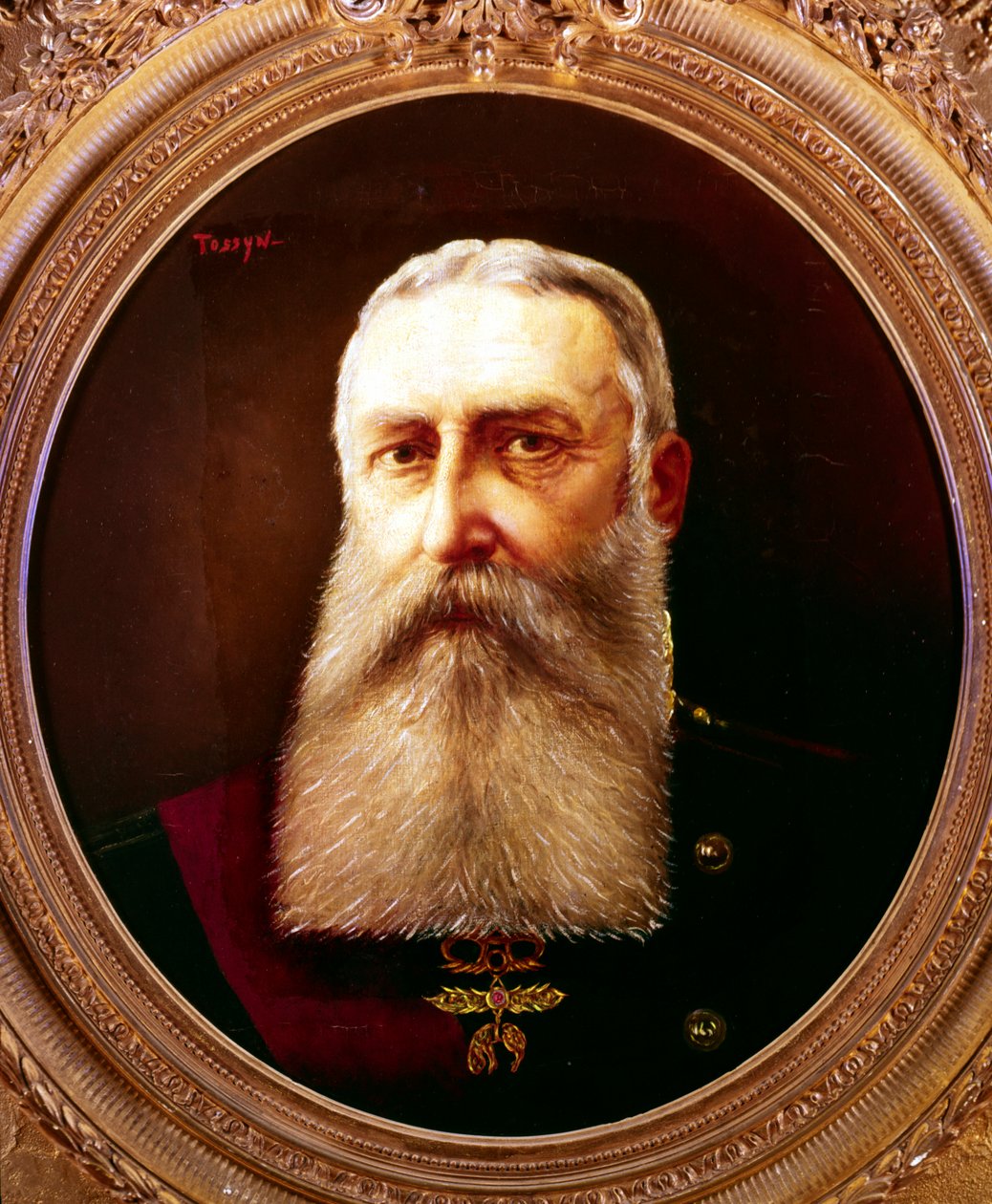 Leopold II, kung av Belgien, 1865-1909 av Pierre Tossyn