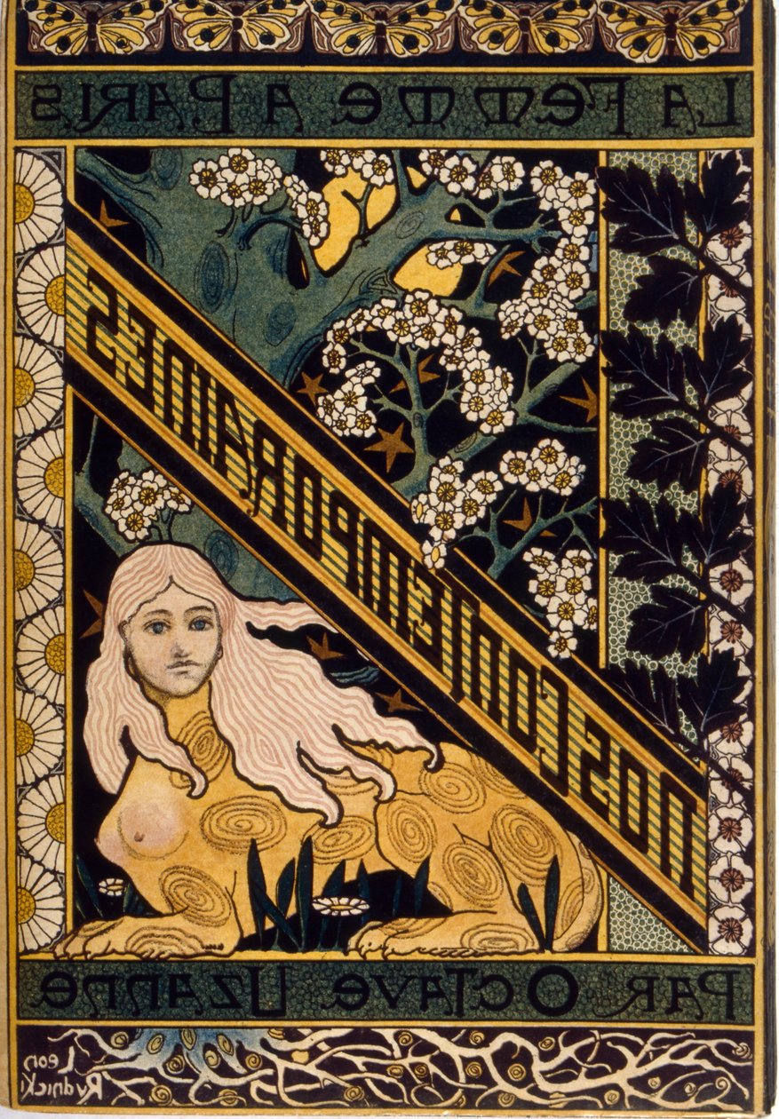 illustration för "Kvinnan i Paris" av Pierre Vidal