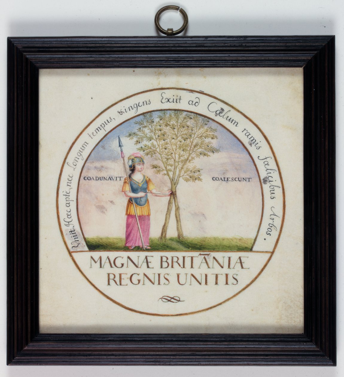 Emblem för unionen av England och Skottland av Pierre Violier