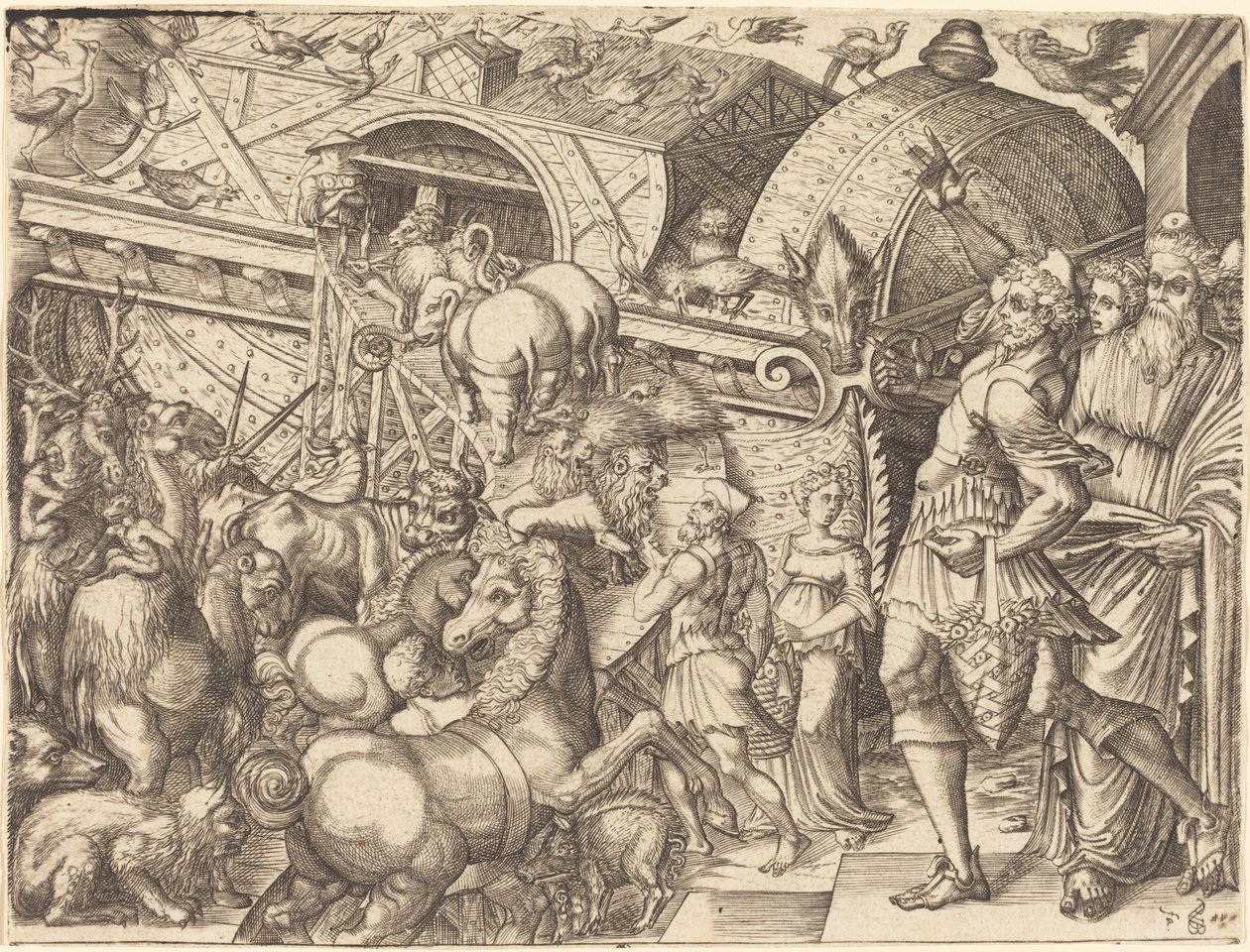 Noaks ark av Pierre Woeiriot