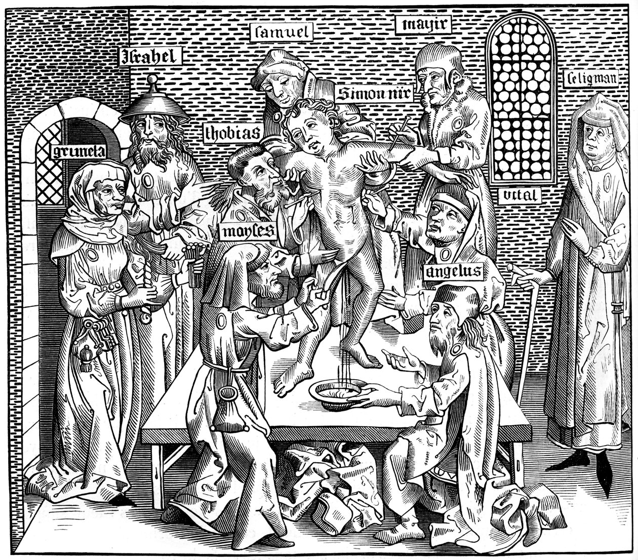 Simon av Trents martyrskap, 1493 1849. av Pierre Wolgmuth