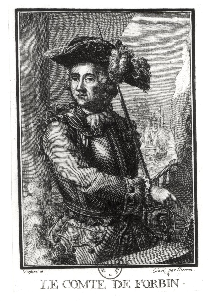Greve Claude de Forbin (1656-1733) av Pierron