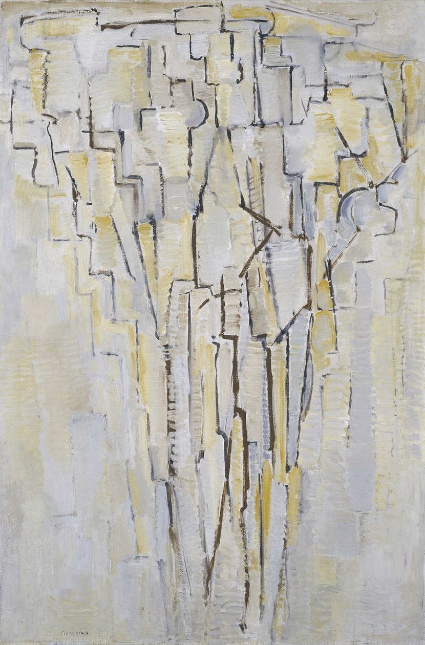 Boom A av Piet Mondrian