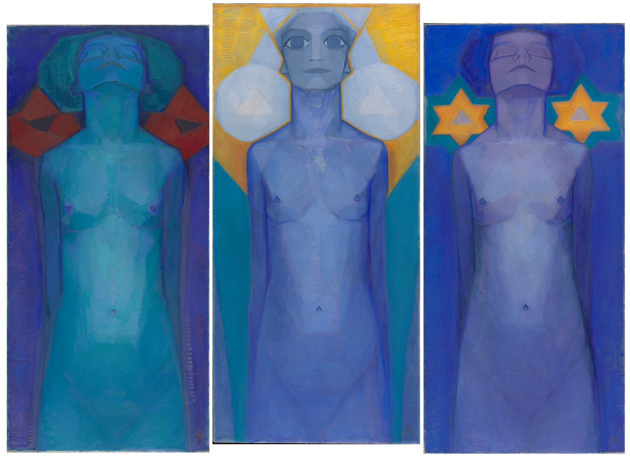 Evolution, ca 1911 av Piet Mondrian