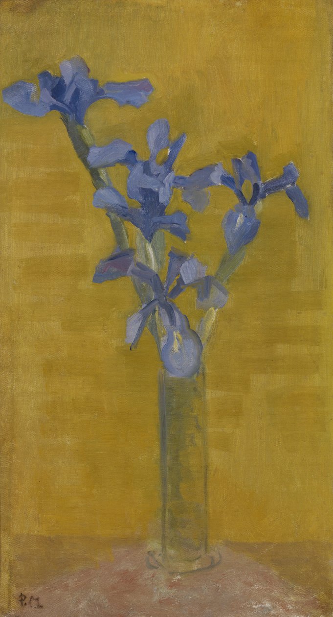 Irises av Piet Mondrian