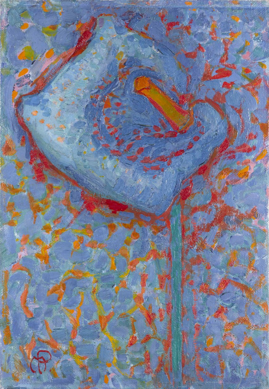Arum Lily, 1908-1909. av Piet Mondrian