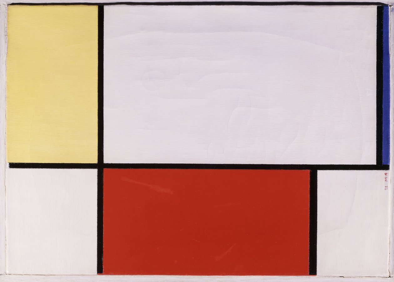 Sammansättning av Piet Mondrian