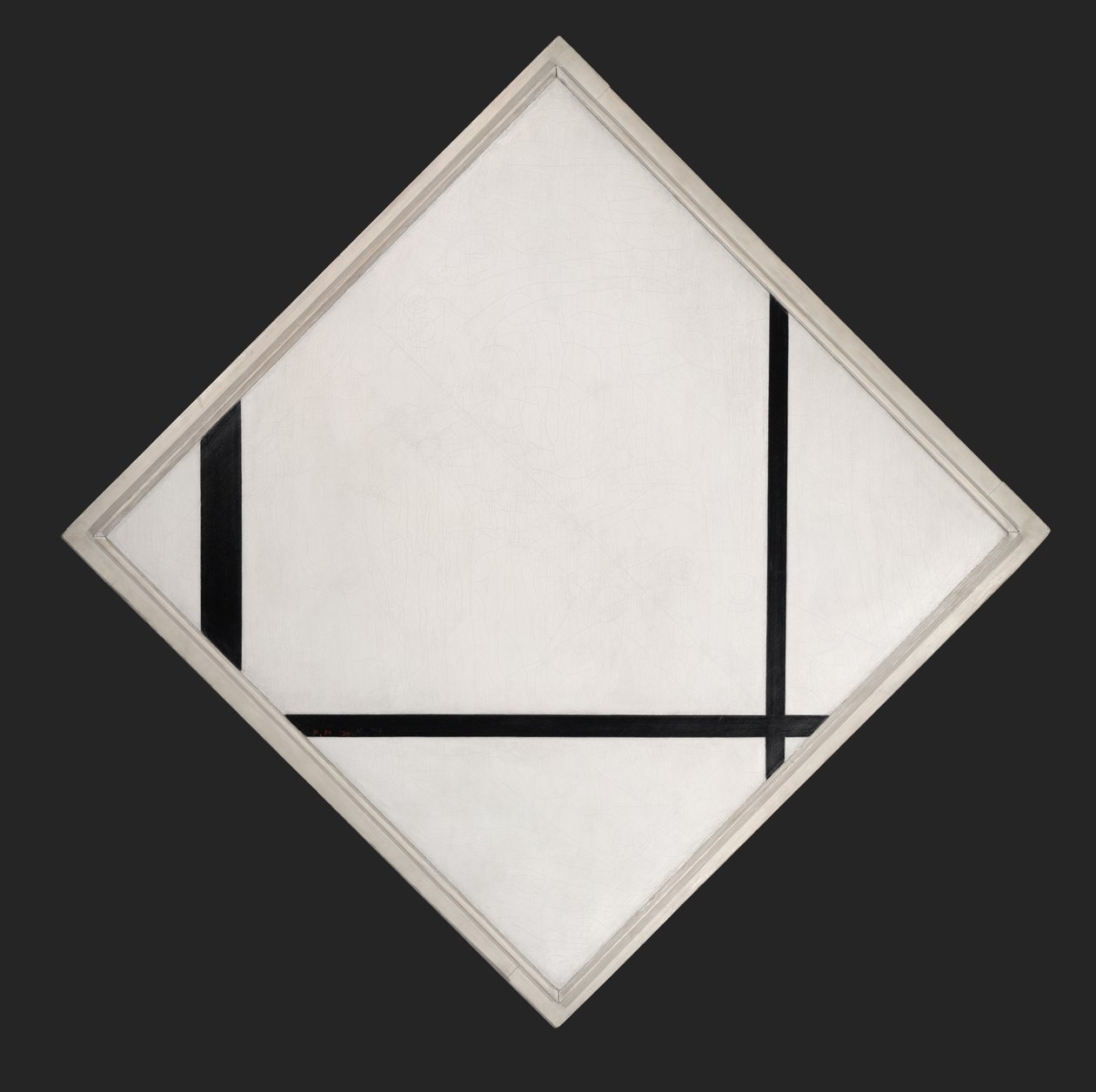 Fox trot A av Piet Mondrian