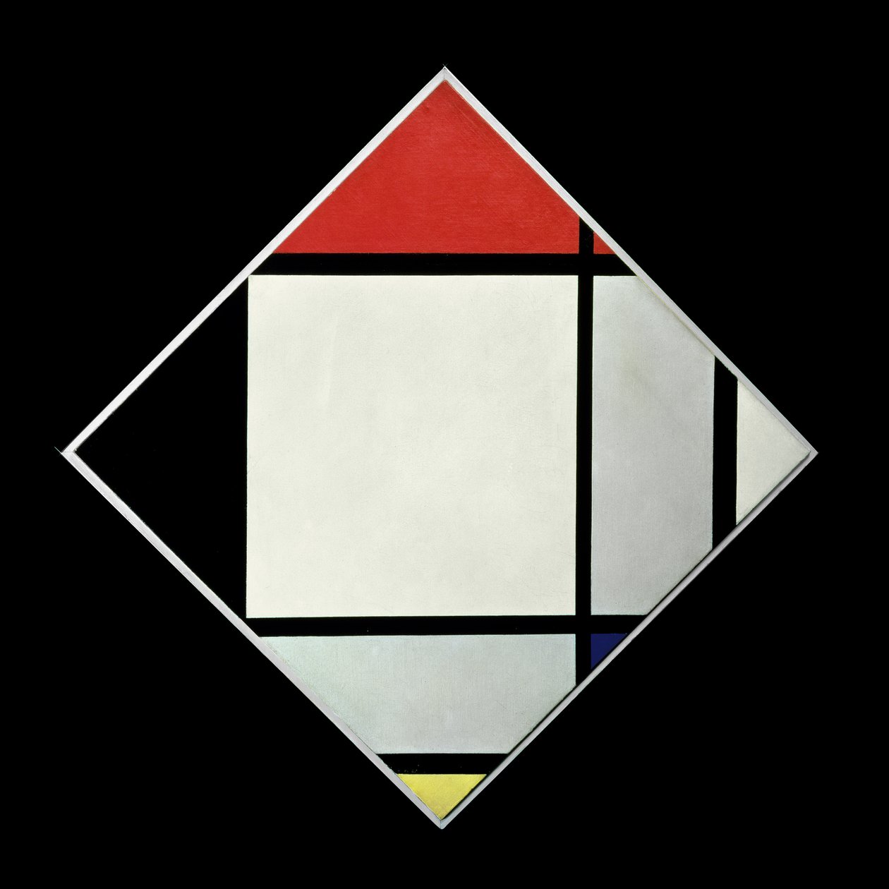Pastillmålning II av Piet Mondrian