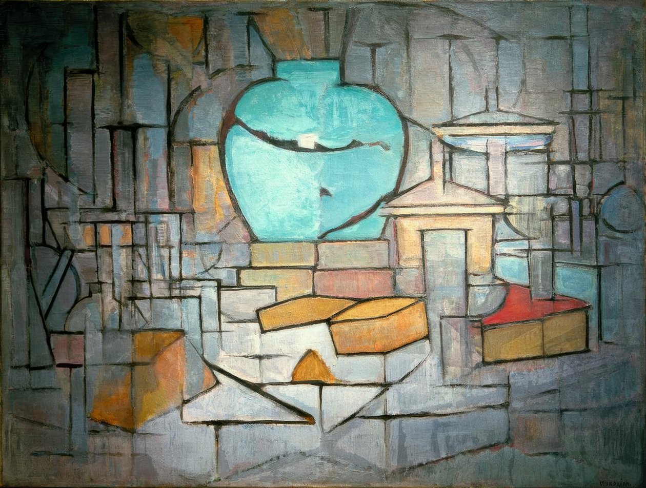 Stilleben med ingefärskruka II av Piet Mondrian