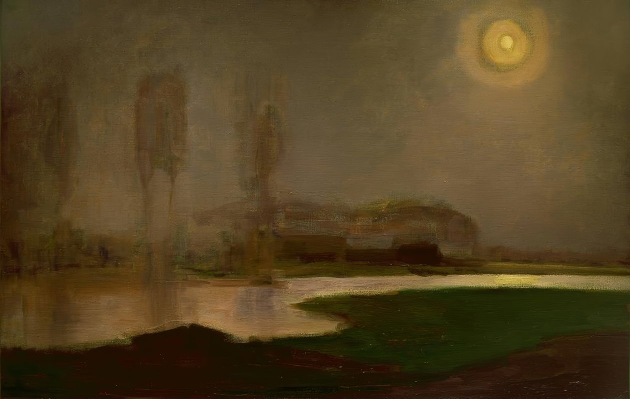 sommarnatt av Piet Mondrian