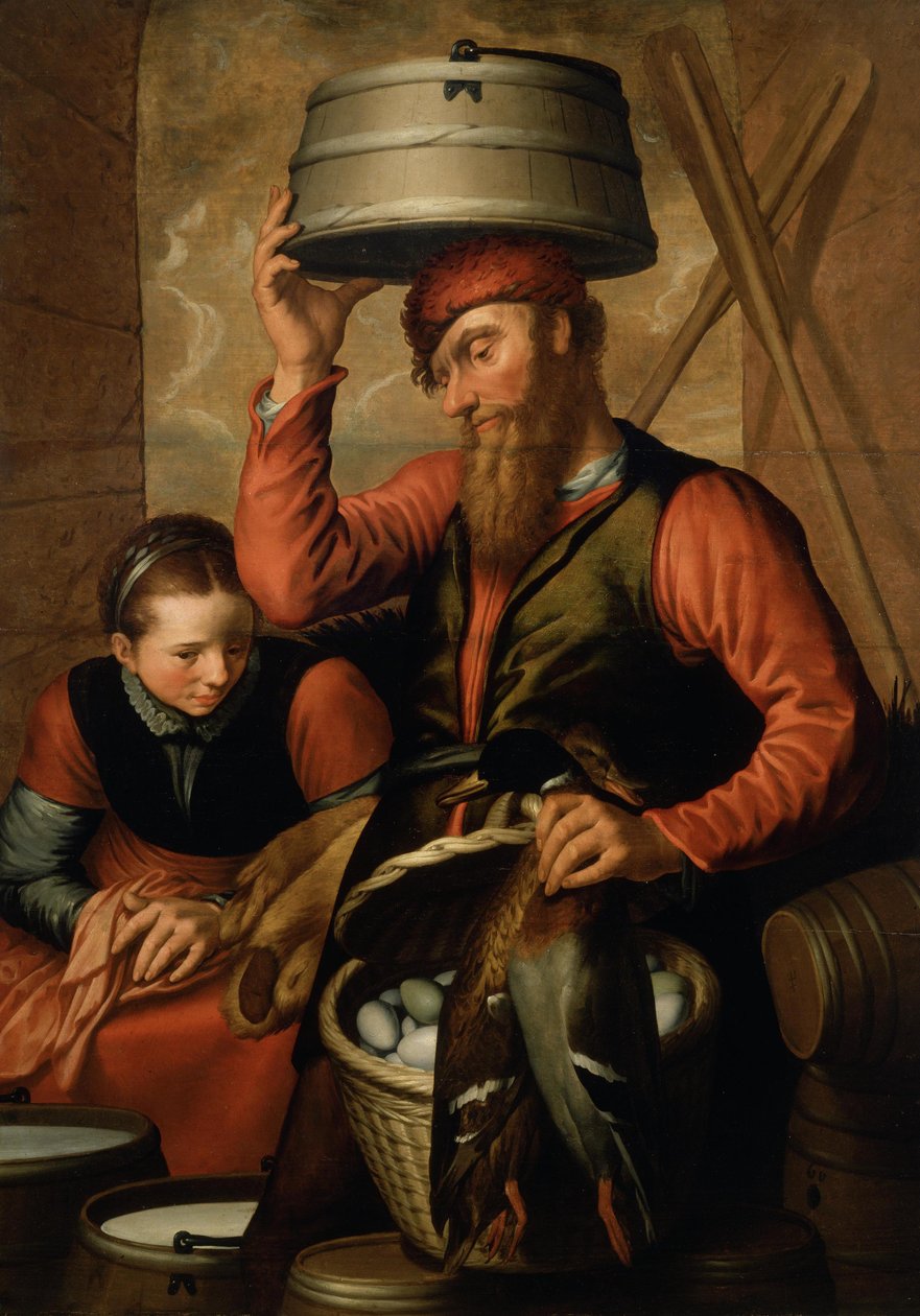 Säljare av spelet av Pieter Aertsen