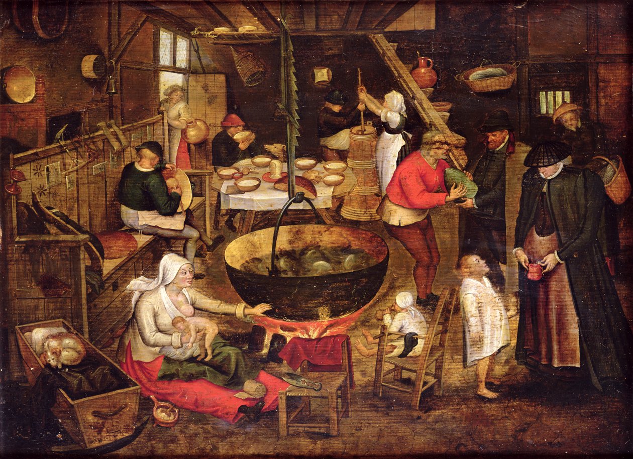 Köksinredning av Pieter Bruegel the Elder