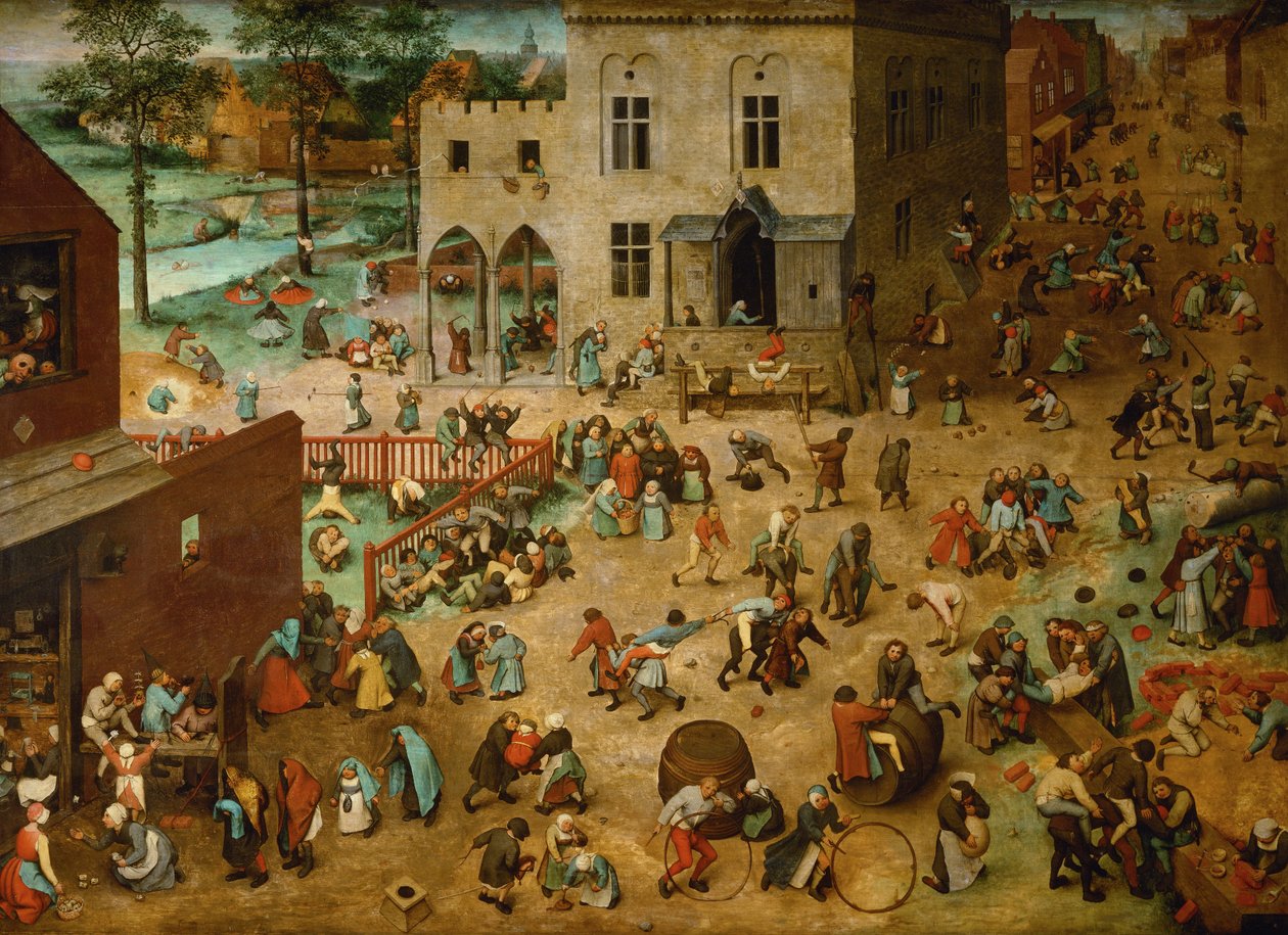 Childrens Games  av Pieter Bruegel the Elder