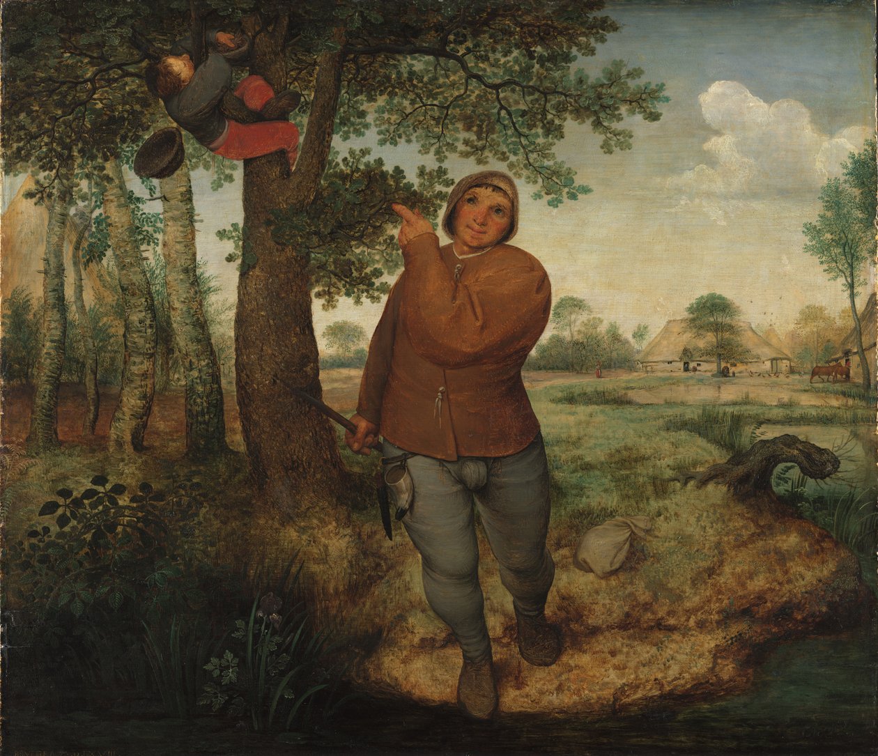 Bonden och boet Rånaren av Pieter Bruegel the Elder