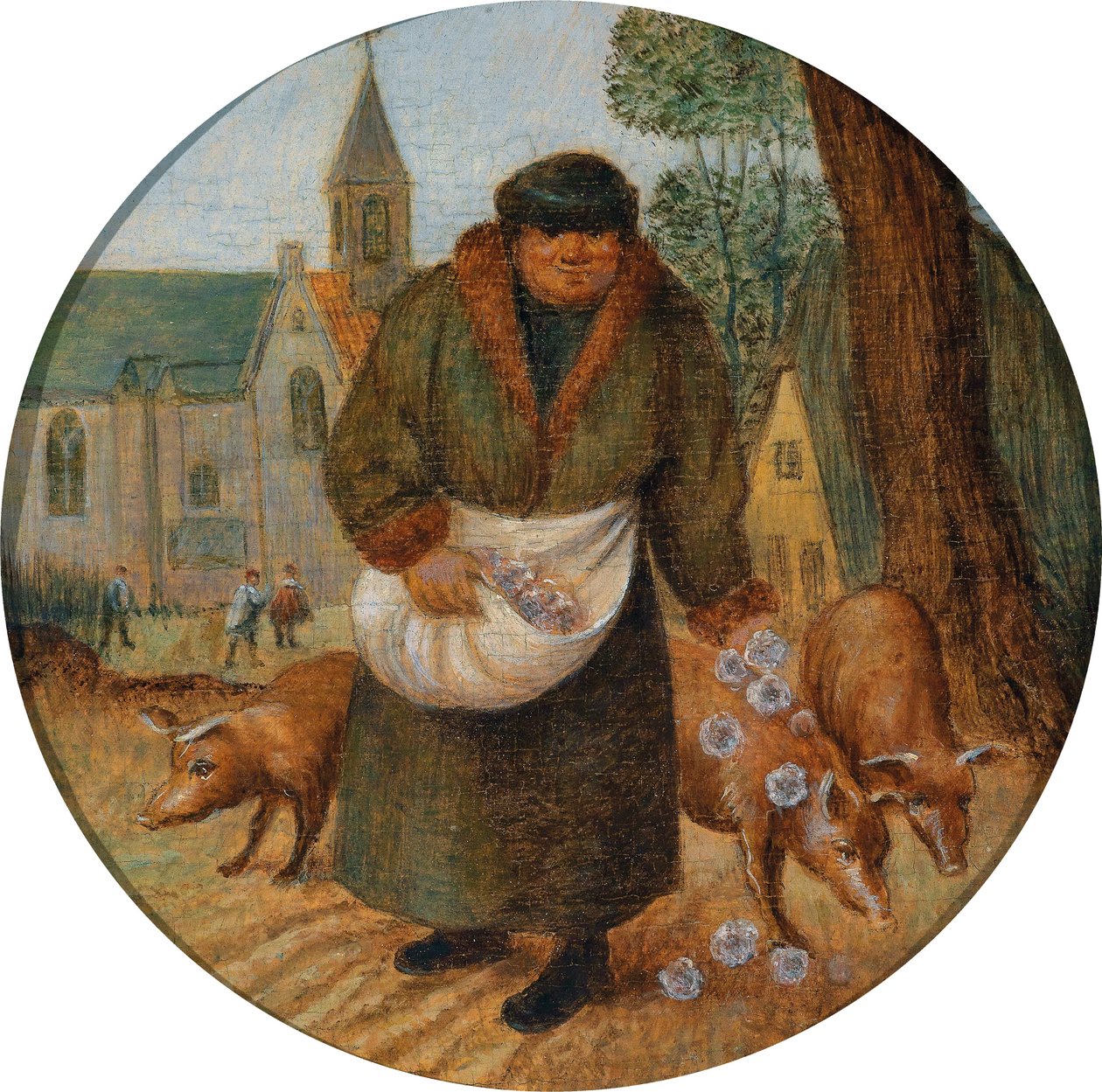 Parels voor de zwijnen av Pieter Brueghel the Younger