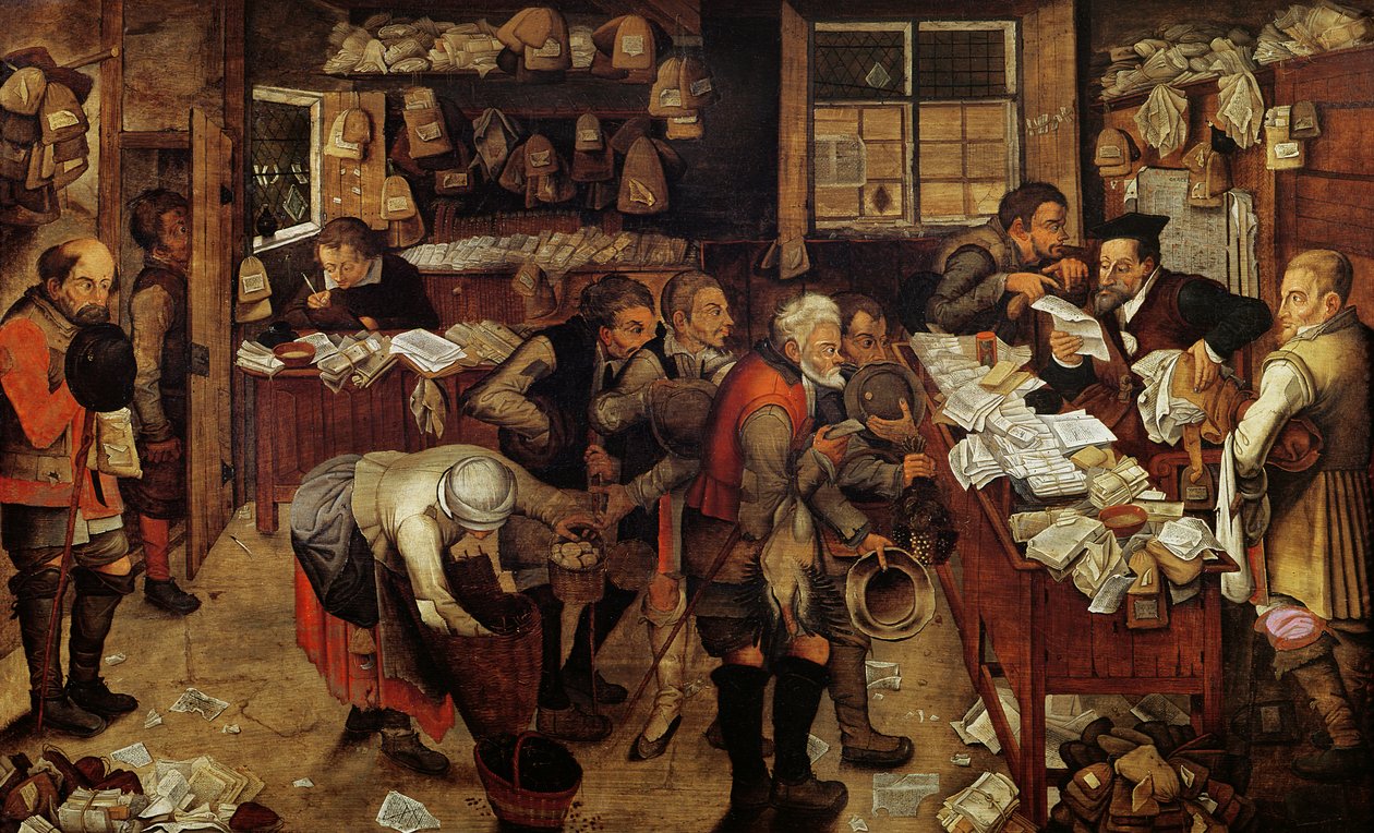 Byadvokaten, 1621 av Pieter Brueghel the Younger