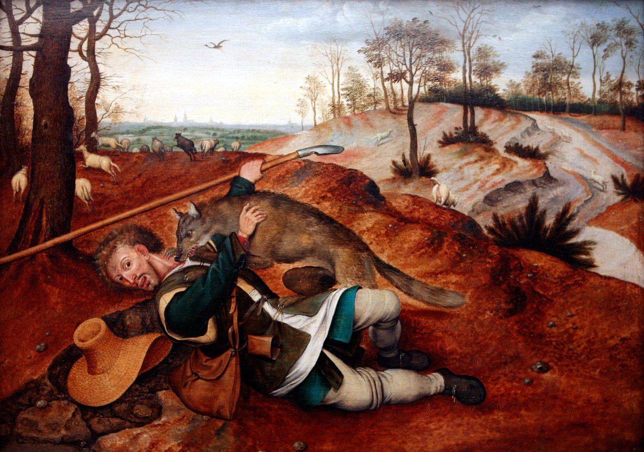 The good shepherd av Pieter Brueghel the Younger